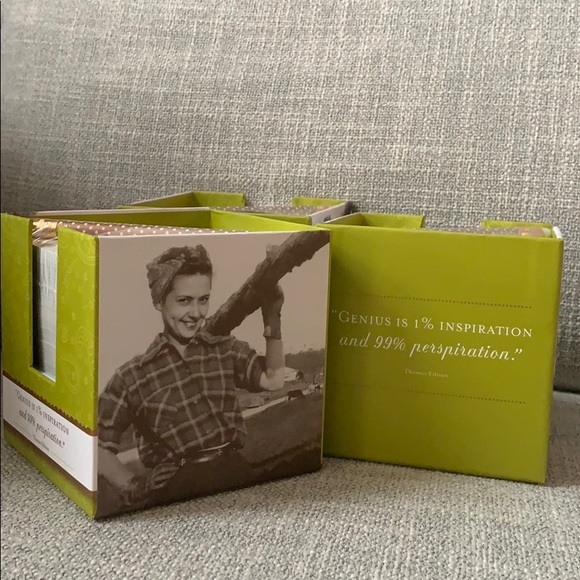 Quote Note Cube / pad+pencil / Shannon Mar… - Picture 4 of 6